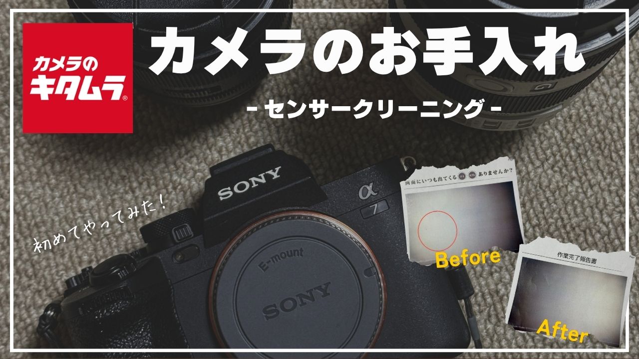 カメラのクリーニング